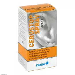 CERUSTOP Olej do uszu w sprayu, 10 ml