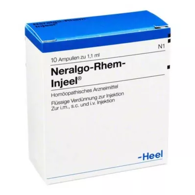 NERALGO Ampułki Rhem Injeel, 10 szt NERALGO Ampułki Rhem Injeel, 10 szt