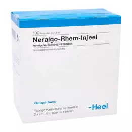 NERALGO Ampułki Rhem Injeel, 100 szt