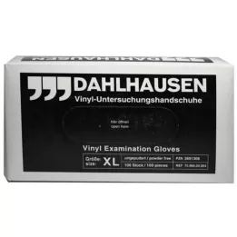 VINYL Rękawice niepudrowane rozmiar XL, 100 szt