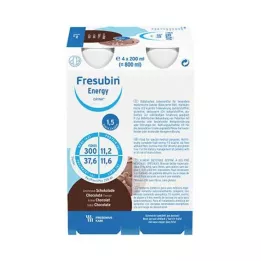 FRESUBIN ENERGY DRINK Butelka na napój czekoladowy 6X4X200 ml