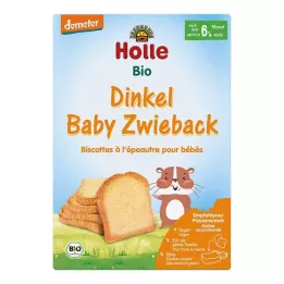 HOLLE Ekologiczna kaszka orkiszowa dla niemowląt, 200 g