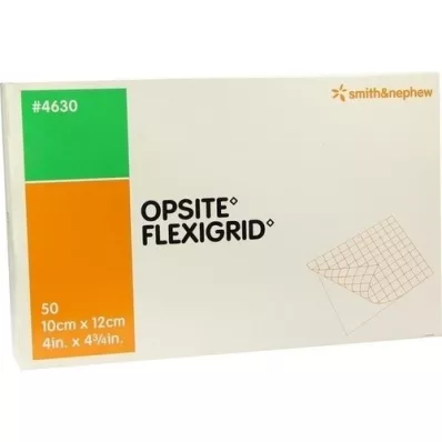 OPSITE Flexigrid transp.wound dressing 10x12 cm sterylny, 50 szt