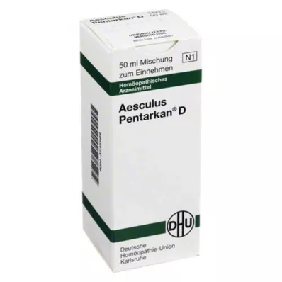 AESCULUS PENTARKAN D Mieszanina, 50 ml AESCULUS PENTARKAN D Mieszanina, 50 ml