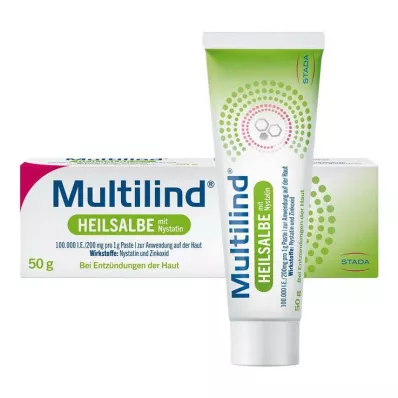 MULTILIND Maść z nystatyną i tlenkiem cynku, 50 g