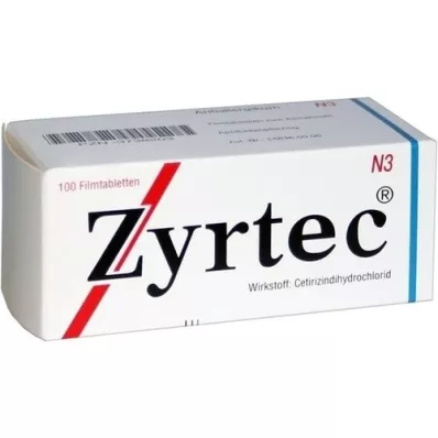 ZYRTEC Tabletki powlekane, 100 szt