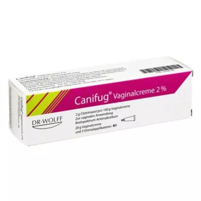 CANIFUG Krem dopochwowy 2% w. 3 aplikacje, 20 g