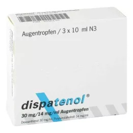 DISPATENOL Krople do oczu, 3 x 10 ml