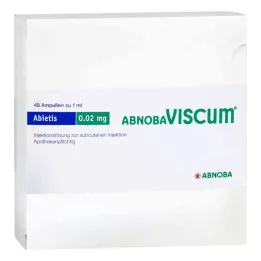 ABNOBAVISCUM Ampułki Abietis 0,02 mg, 48 szt