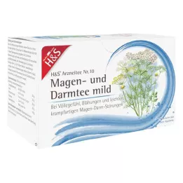 H&S Łagodna herbata żołądkowa i jelitowa w torebkach, 20X2,0 g