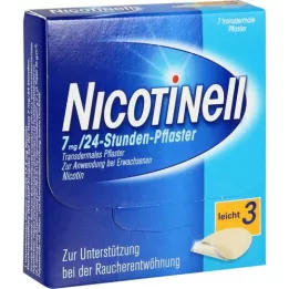 NICOTINELL 7 mg/24-godzinny plaster 17,5 mg, 7 szt