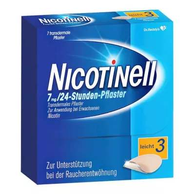 NICOTINELL 7 mg/24-godzinny plaster 17,5 mg, 7 szt