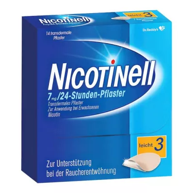 NICOTINELL 7 mg/24-godzinny plaster 17,5 mg, 14 szt