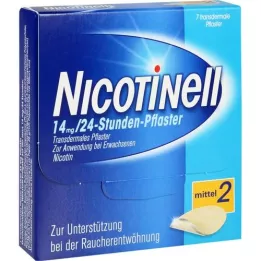 NICOTINELL 14 mg/24-godzinny plaster 35 mg, 7 szt