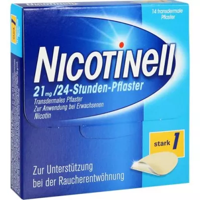 NICOTINELL 21 mg/24-godzinny plaster 52,5 mg, 14 szt