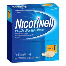 NICOTINELL 21 mg/24-godzinny plaster 52,5 mg, 14 szt