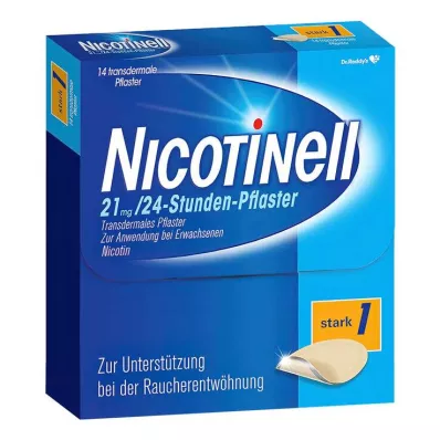 NICOTINELL 21 mg/24-godzinny plaster 52,5 mg, 14 szt NICOTINELL 21 mg/24-godzinny plaster 52,5 mg, 14 szt