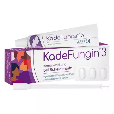 KADEFUNGIN 3 combip.20 g krem+3 tabletki dopochwowe, 1 szt