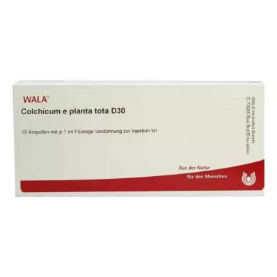 COLCHICUM E planta tota D 30 ampułek, 10X1 ml