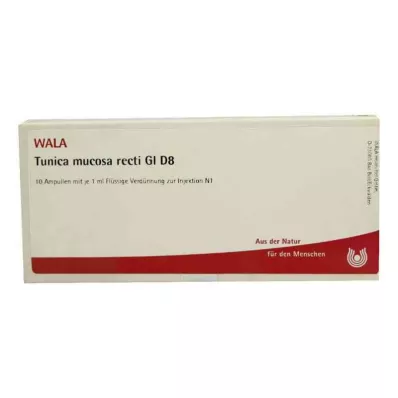 Tunica mucosa recti Gl D8 ampułki (10x1 ml) Tunica mucosa recti Gl D8 ampułki (10x1 ml)