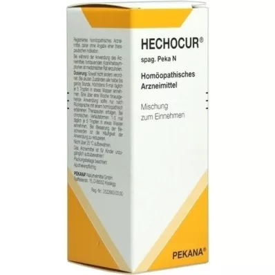 HECHOCUR spag.peka N krople, 50 ml