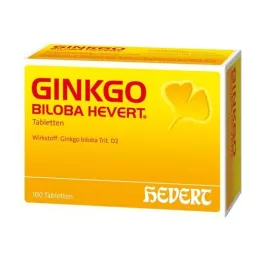 GINKGO BILOBA HEVERT Tabletki, 100 szt