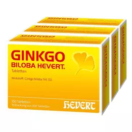 GINKGO BILOBA HEVERT Tabletki, 300 szt