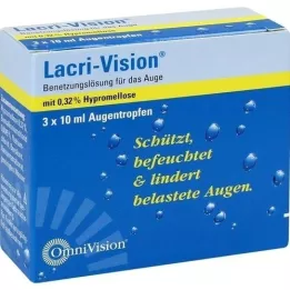 LACRI-VISION Krople do oczu, 3 x 10 ml