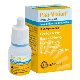 PAN-VISION Krople do oczu, 3 x 10 ml