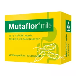 MUTAFLOR twarde kapsułki powlekane roztoczami, 20 szt