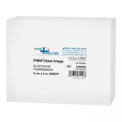 FIXIERBINDE elastyczna taśma o szerokich oczkach 8 cm x 4 m, 20 szt