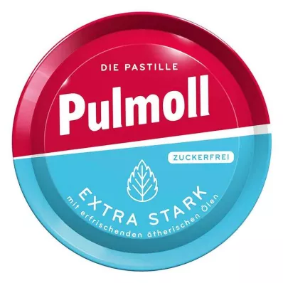 PULMOLL Ekstra mocne cukierki bez cukru, 50 g PULMOLL Ekstra mocne cukierki bez cukru, 50 g