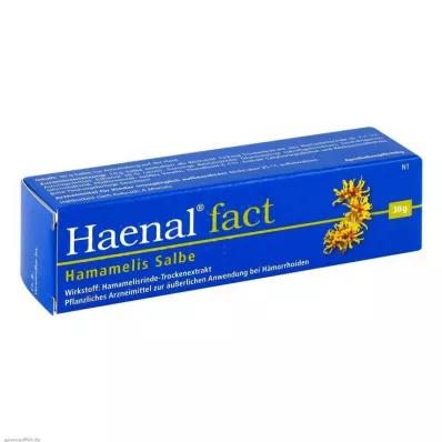 HAENAL Fact Maść z oczaru wirginijskiego, 30 g HAENAL Fact Maść z oczaru wirginijskiego, 30 g