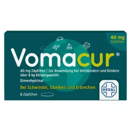 VOMACUR 40 czopków, 5 szt