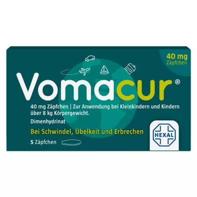 VOMACUR 40 czopków, 5 szt VOMACUR 40 czopków, 5 szt