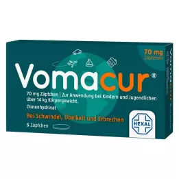 VOMACUR 70 czopków, 5 szt