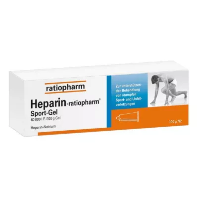 HEPARIN-RATIOPHARM Żel sportowy, 100 g HEPARIN-RATIOPHARM Żel sportowy, 100 g