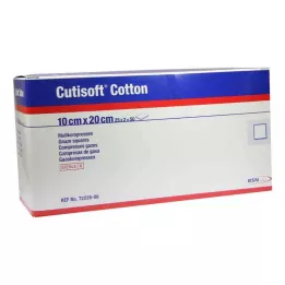 CUTISOFT Bawełna Compr.10x20 cm ster.8x, 25X2 St