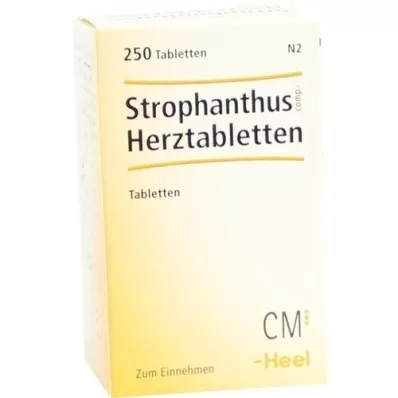 STROPHANTHUS COMP.Tabletki nasercowe, 250 szt