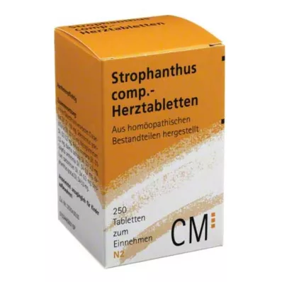 STROPHANTHUS COMP.Tabletki nasercowe, 250 szt