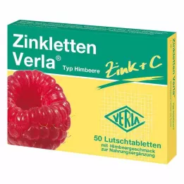 ZINKLETTEN Verla Malinowe pastylki do ssania, 50 kapsułek
