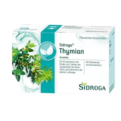 SIDROGA Torebka filtracyjna do herbaty tymiankowej, 20X1,6 g