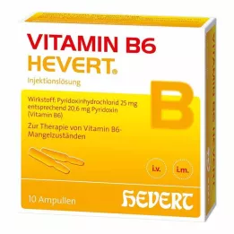 VITAMIN B6 HEVERT Ampułki, 10 x 2 ml