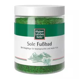 ALLGÄUER LATSCHENK. Solanka do kąpieli stóp, 350 g