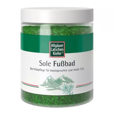 ALLGÄUER LATSCHENK. Solanka do kąpieli stóp, 350 g