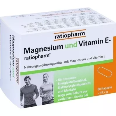 MAGNESIUM UND VITAMIN Kapsułki E-ratiopharm, 60 szt