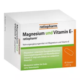 MAGNESIUM UND VITAMIN Kapsułki E-ratiopharm, 60 szt