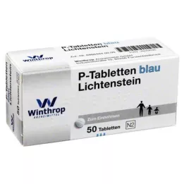 P TABLETTEN niebieski, skok 8 mm, 50 szt