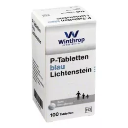 P TABLETTEN niebieski, skok 8 mm, 100 szt