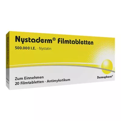 NYSTADERM Tabletki powlekane, 20 szt NYSTADERM Tabletki powlekane, 20 szt